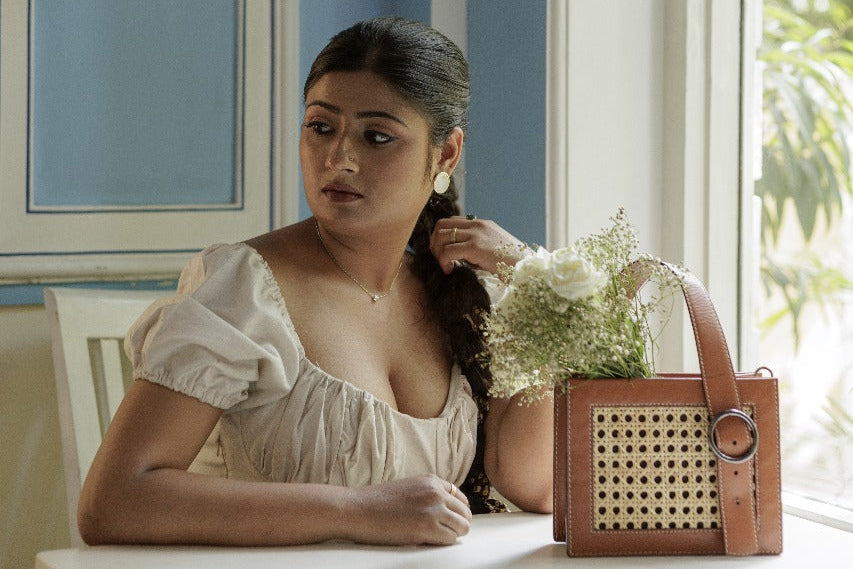 The Eris Buckle Mini Bag -  Modern Minimal Form