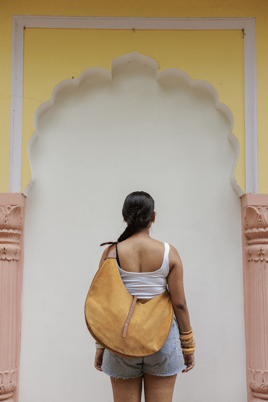 The Seerai Suede Hobo - Soft Nomadic Grace