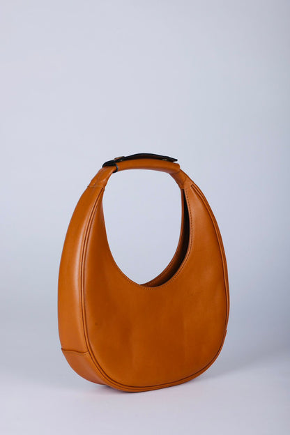 The Solara Crescent Bag - Sculpted In Sunlight