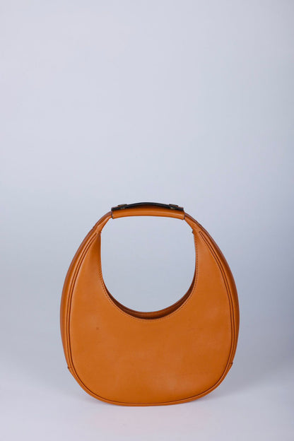 The Solara Crescent Bag - Sculpted In Sunlight