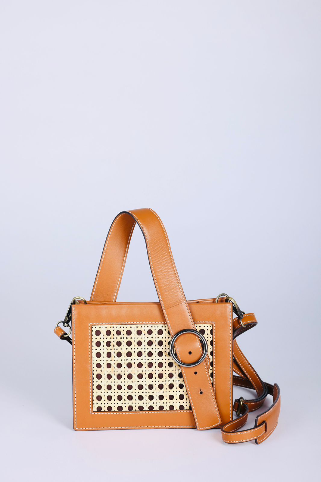 The Eris Buckle Mini Bag -  Modern Minimal Form